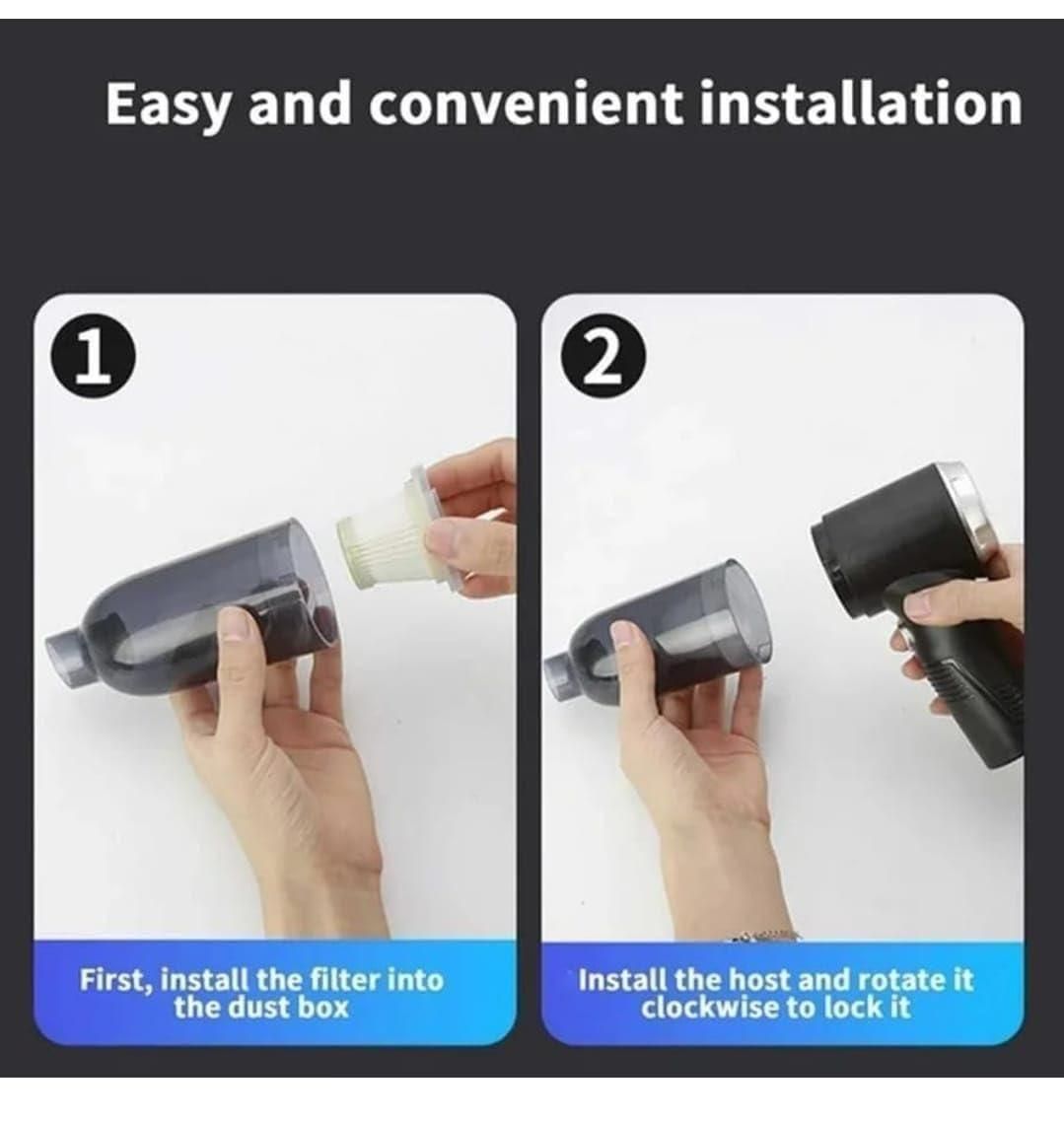 2-in-1 Portable Vacuum Suction Cleaner & Power Blower